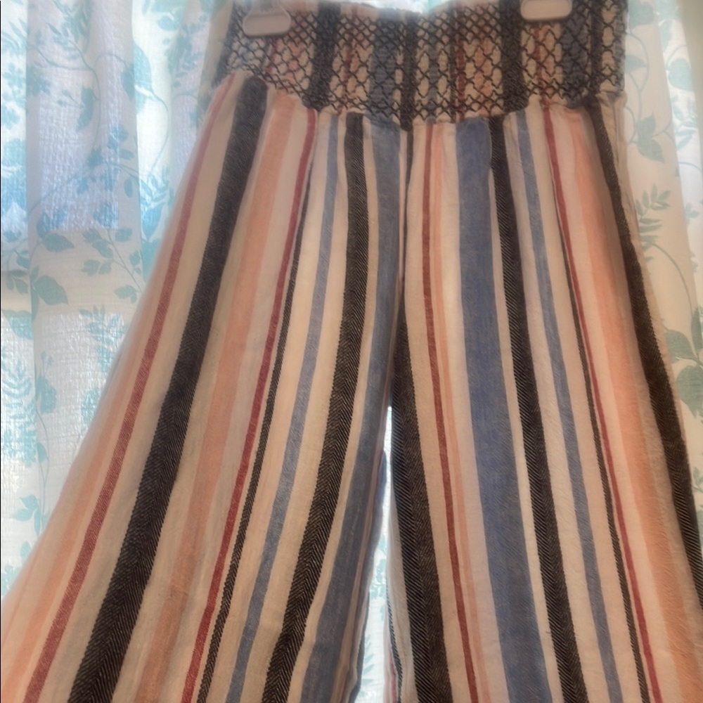 SO Multicolor Striped Wide Leg Pants